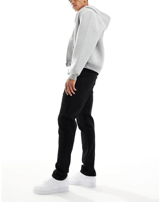 ASOS Gray Stretch Slim Jeans for men