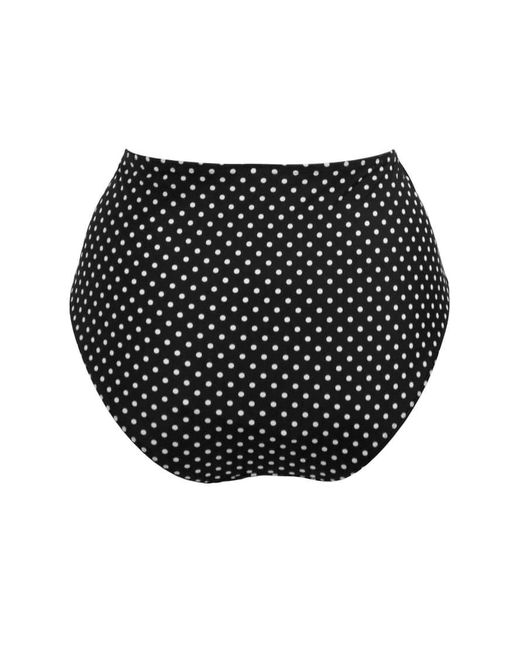 Pour Moi Blue Sicily High Waist Bikini Bottoms