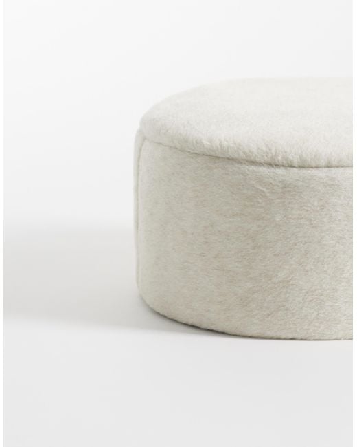 ASOS White Pillbox Hat