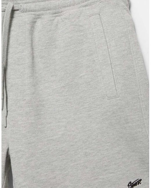 Pull&Bear Brown Bermuda jogger With Logo for men