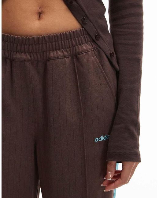 Adidas Originals Brown Tailored Track Pants