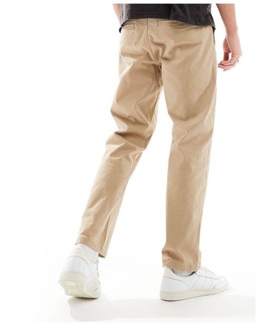 Only & Sons White Straight Fit Chino for men