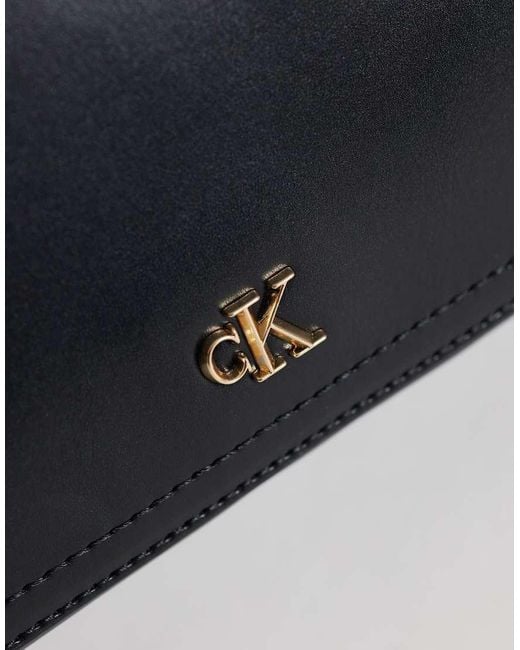 Calvin Klein Black Camera Bag With Cross-body Strap