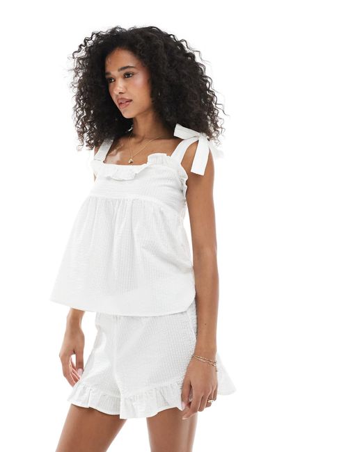 Haut Luna en coloris White