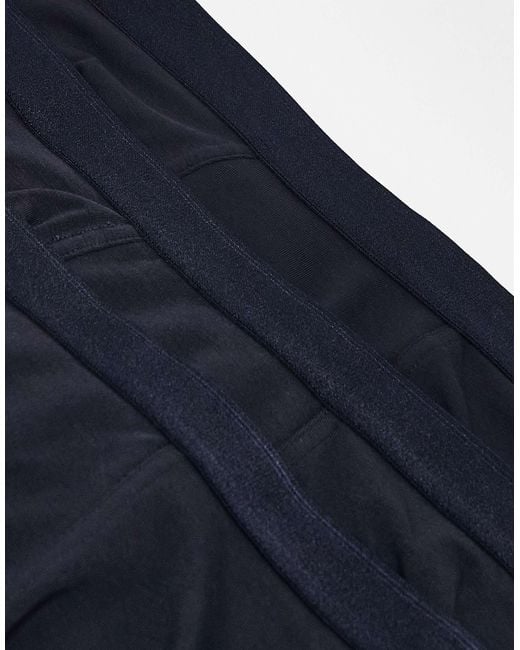 ARKET Blue Cotton Rich 3 Pack Premium Trunk Boxer Set for men