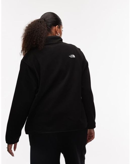 Polar Con Cremallera Corta Glacier De Plus The North Face de color Black