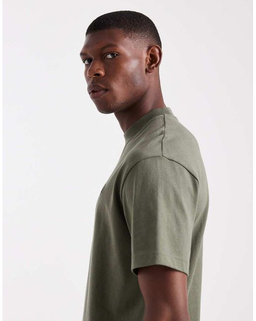T-Shirt Comoda Kaki di Fred Perry in Green da Uomo