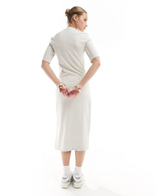 Nike White Essentials Midi Dress