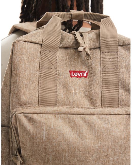 Levi's – l-pack – großer rucksack in Natural für Herren