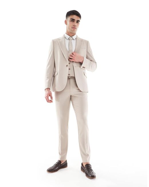 ASOS White Skinny Suit Jacket for men