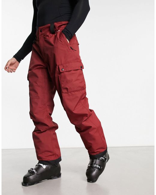 Ski slashback dryvent - pantaloni cargo da sci impermeabili bordeaux da Uomo  di The North Face in Rosso | Lyst