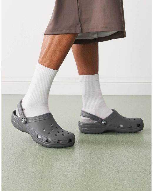 CROCSTM Gray – klassische unisex-clogs