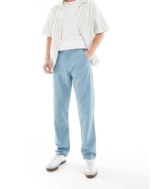 PS by Paul Smith Blue Paul Smith Chino Trousers for men