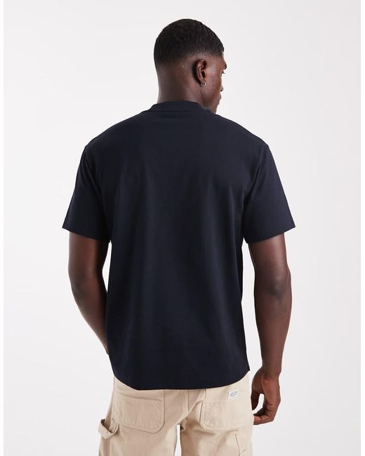 Fred Perry Blue Relaxed T-shirt for men
