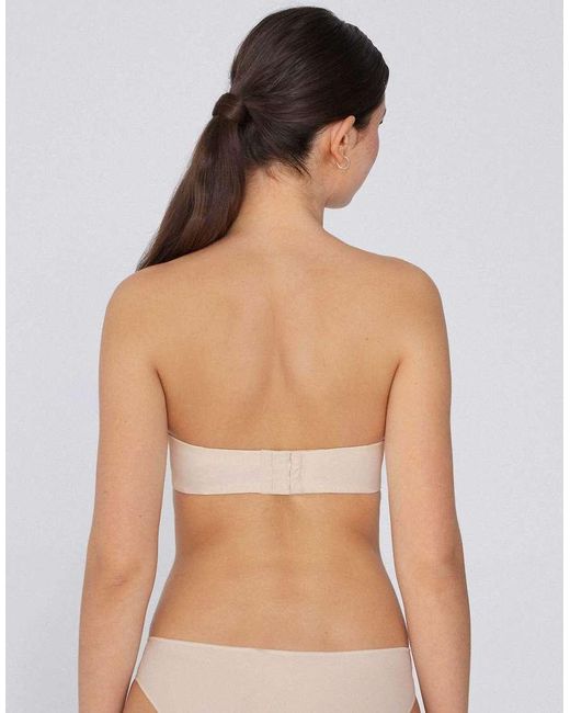 Tezenis White Full Coverage Padded Bandeau Bra