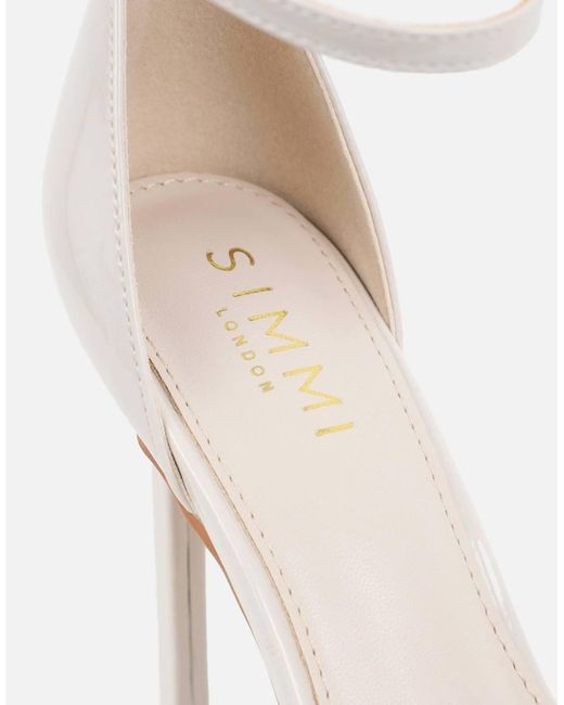 SIMMI Natural Erika Patent Court Shoes