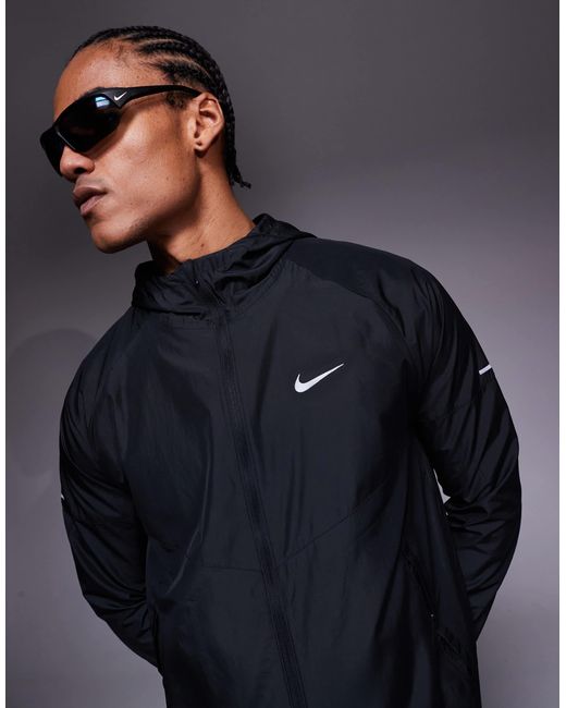 Nike Black Miler Jacket for men