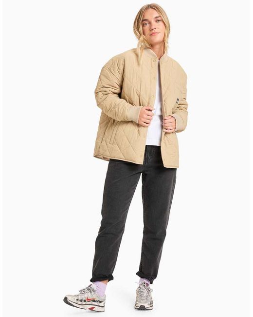 Quiksilver Natural Shining Quilted Jacket