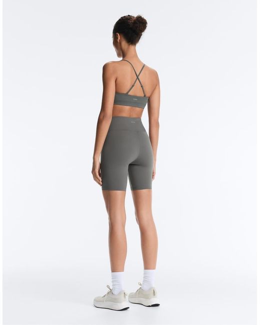 Oysho Gray Comfortlux High-Rise 20Cm Leggings