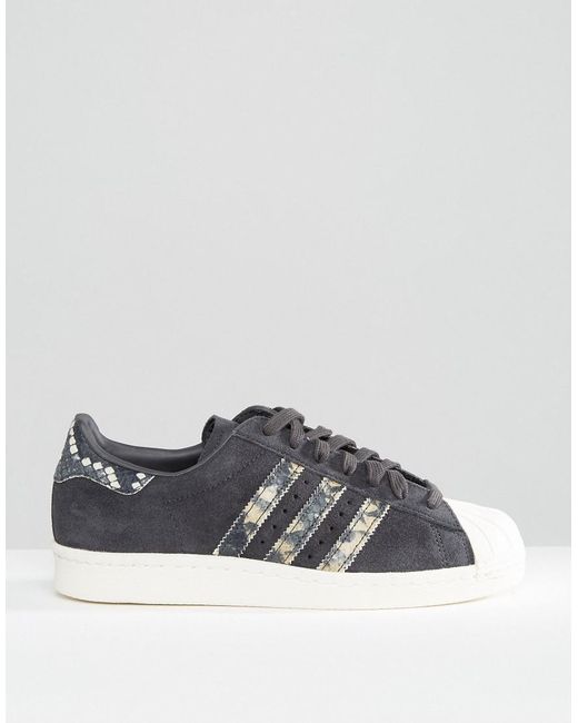 adidas Suede And Snakeskin in | Lyst