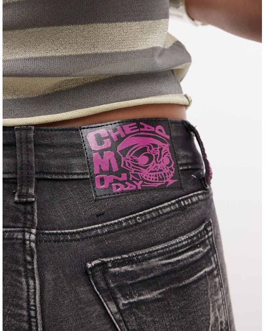 Cheap Monday White Booty Bei Denim Hotpant Shorts