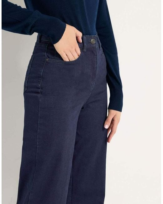Long Tall Sally Blue Wide Leg Jeans