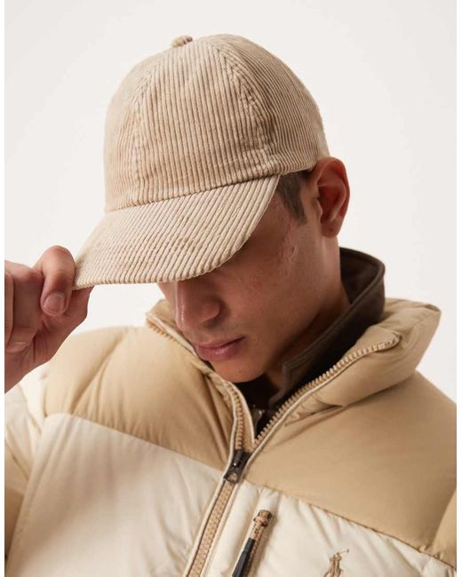 Mango Natural 100% Cotton Cord Cap for men