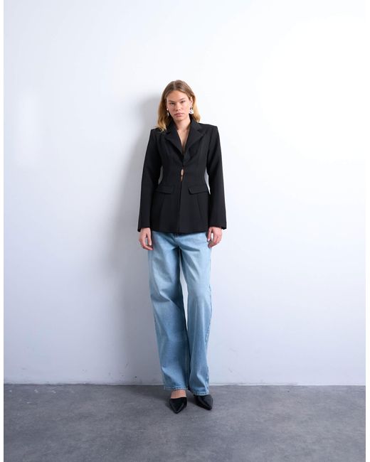 TOPSHOP Blue – blazer