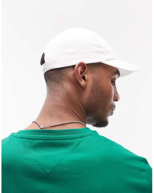 Tommy Hilfiger Green Crest Graphic Logo Cap for men
