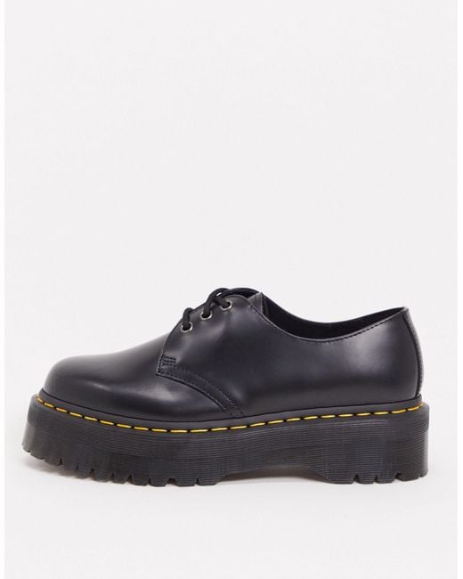 black 8053 quad platform derbys