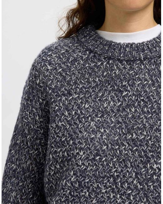 SELECTED Blue Pullover