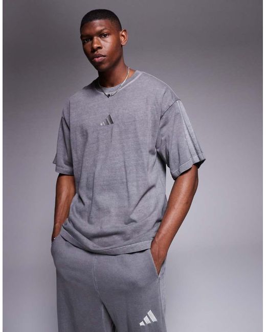 Adidas Originals Gray Adidas Sportswear T-Shirt for men