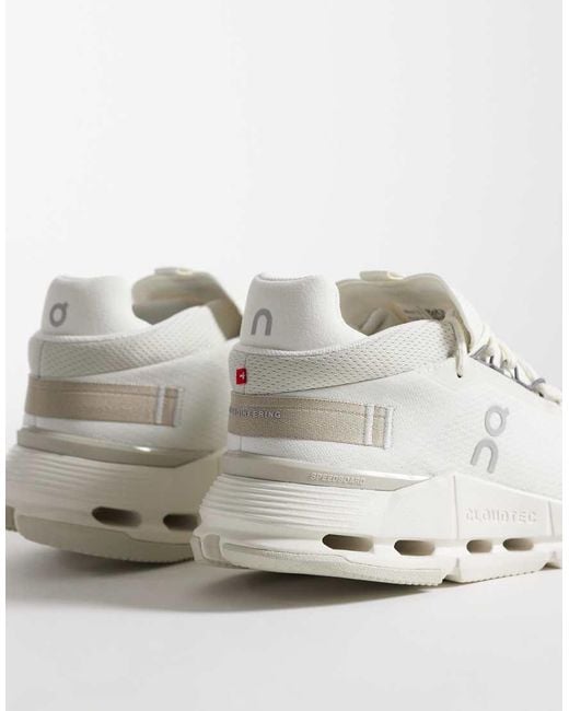 On Shoes White Cloudnova 2 All Day Trainers