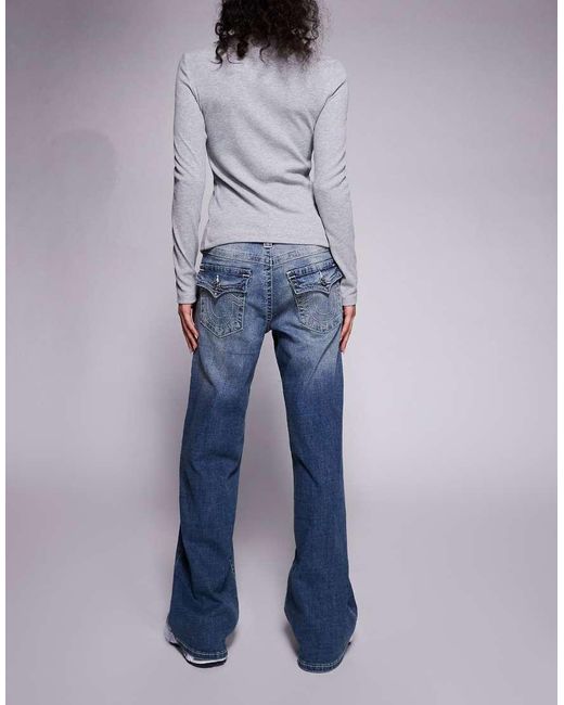 True Religion Blue Bobbi baggy Jeans
