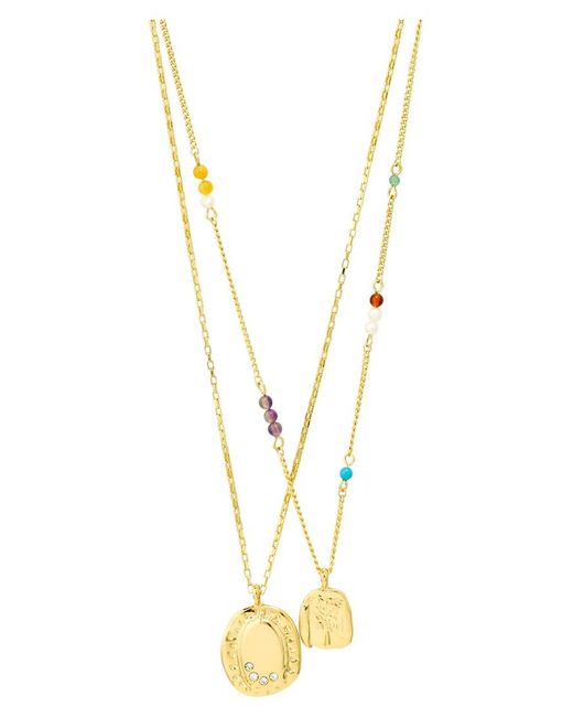 Collar-Multi Pilgrim de color Metallic