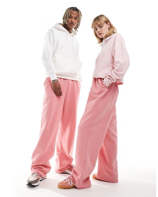 Collusion Pink Unisex Relaxed joggers