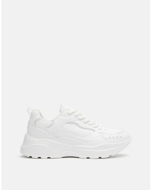Pull&Bear White Multi-piece Sneakers