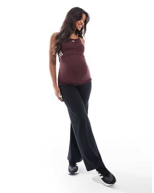 Adidas Originals Purple Maternity Tank Top