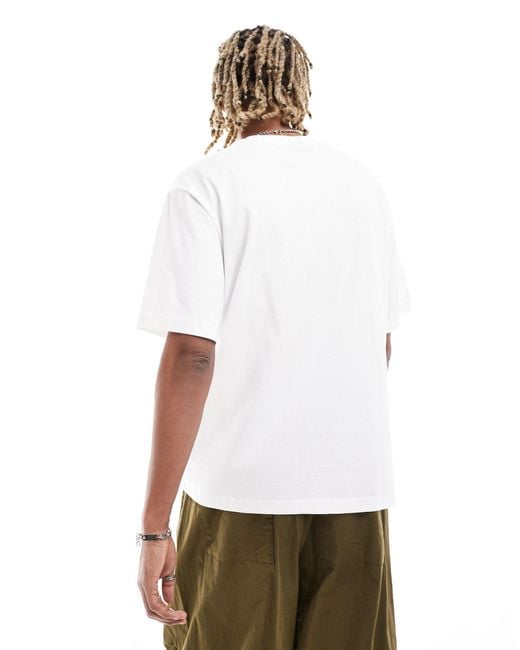 G-Star RAW White Oversized T-shirt for men