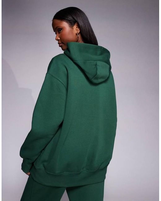 Nike Green Phoenix Fleece Oversized Hoodie