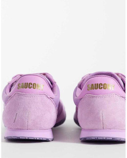 Saucony Purple Racer 80 Trainers