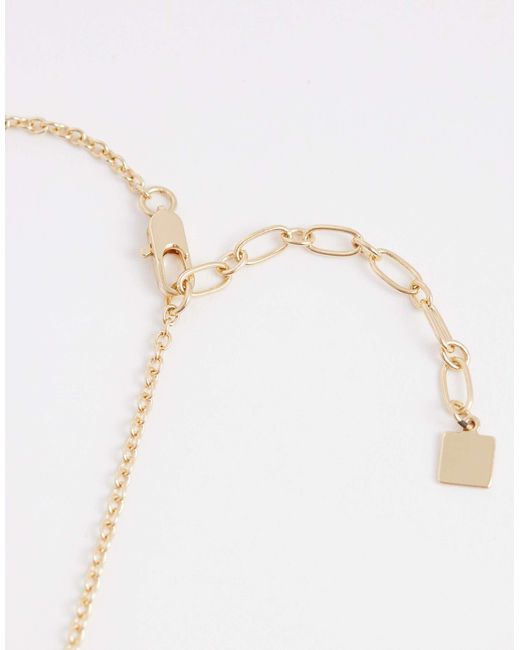 ASOS White – e halskette mit sonnendesign