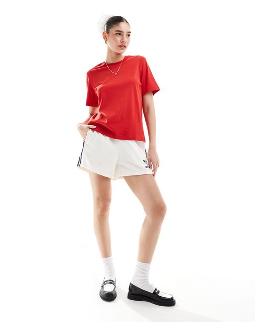 & Other Stories Red Relaxed Short Sleeve T-shirt