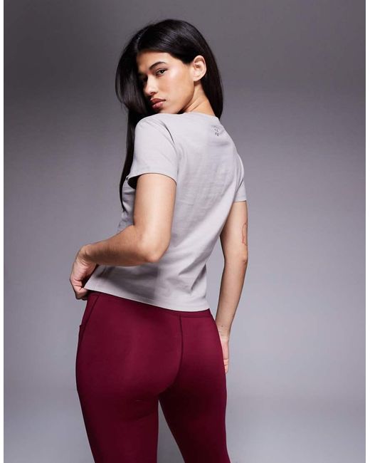 4505 Purple Icon Cotton Boxy T-shirt With Quick Dry Finish