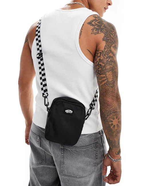 Vans White Go Getter Shoulder Bag for men