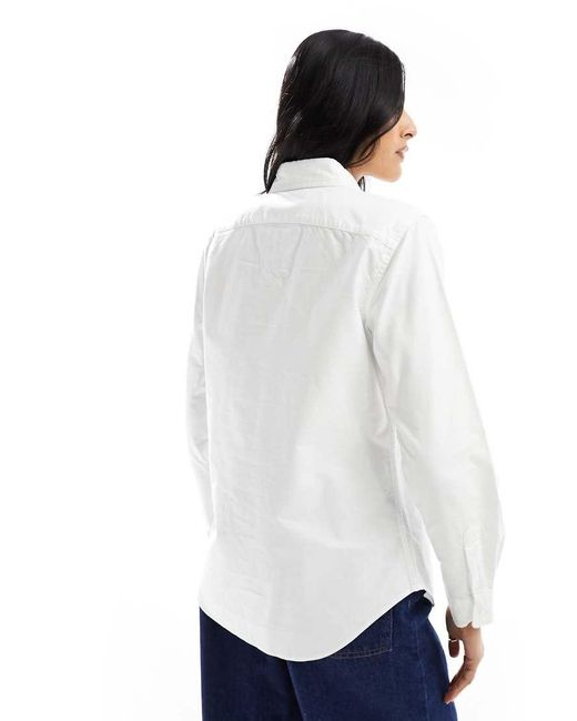 Polo Ralph Lauren White Long Sleeve Oxford Shirt
