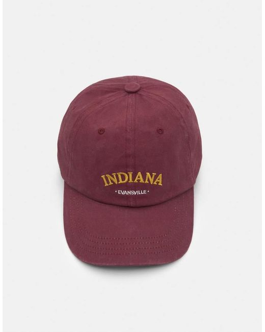 Pull&Bear Blue Indiana Cap