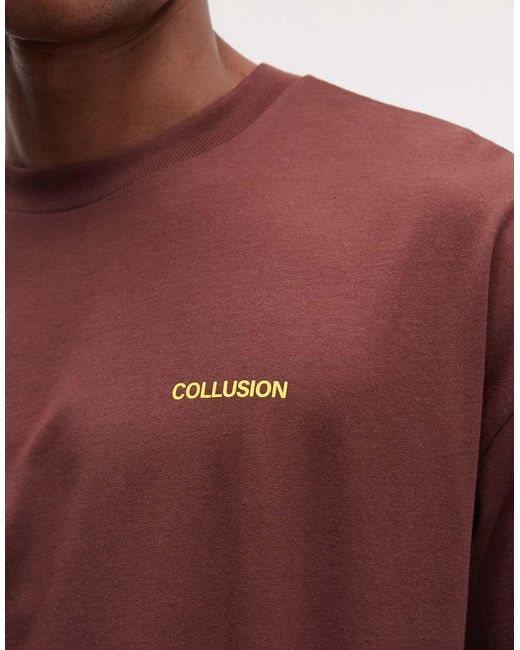 Collusion Brown T-Shirt