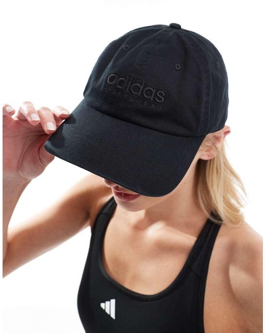 Adidas Originals Blue Adidas Training Dad Cap
