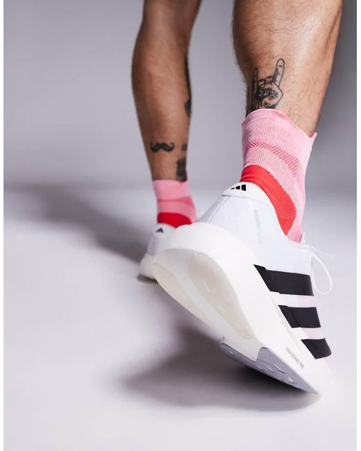 Adidas Originals Gray Adidas Running Adizero Evo Sl Trainers